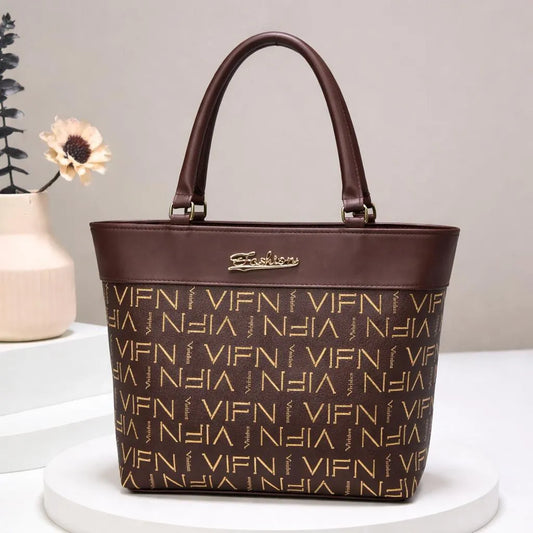 Classic Blush Plaid Shoulder Bag with Structured Finish