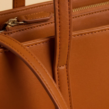 Classic Leather Tote Bag