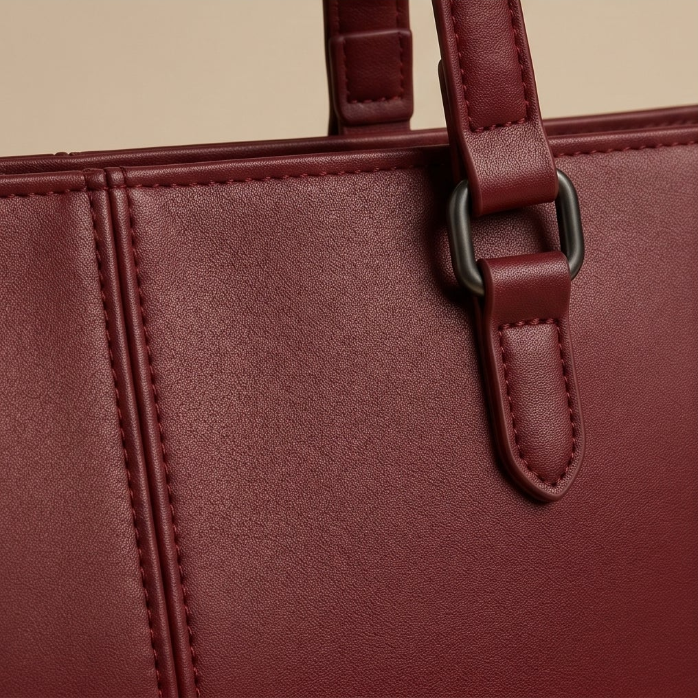 Classic Leather Tote Bag