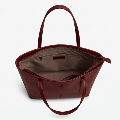 Classic Leather Tote Bag