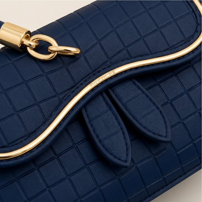 Textured Flap Bag