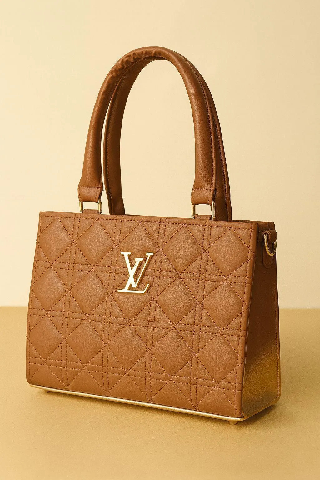 Quilted Luxe Handbag