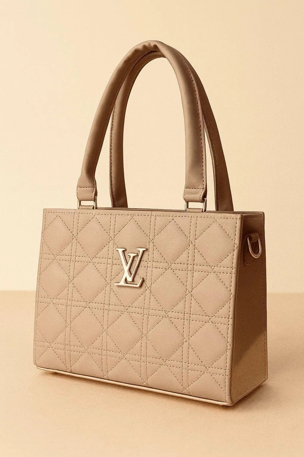Quilted Luxe Handbag