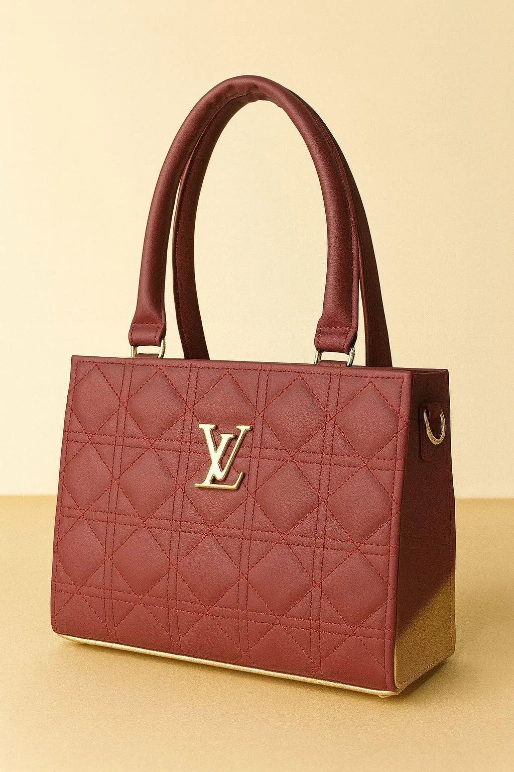 Quilted Luxe Handbag