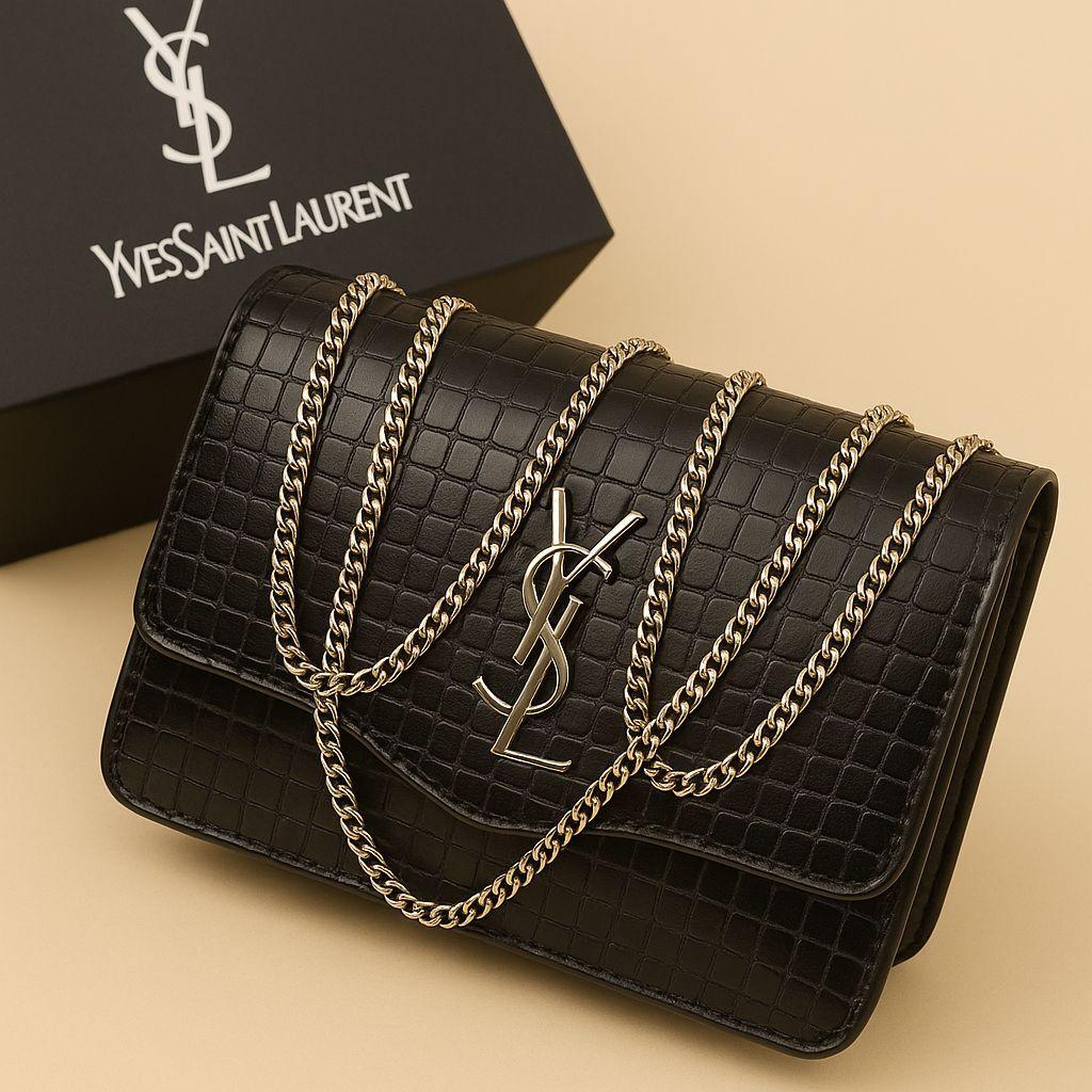 Midnight Chain Crossbody