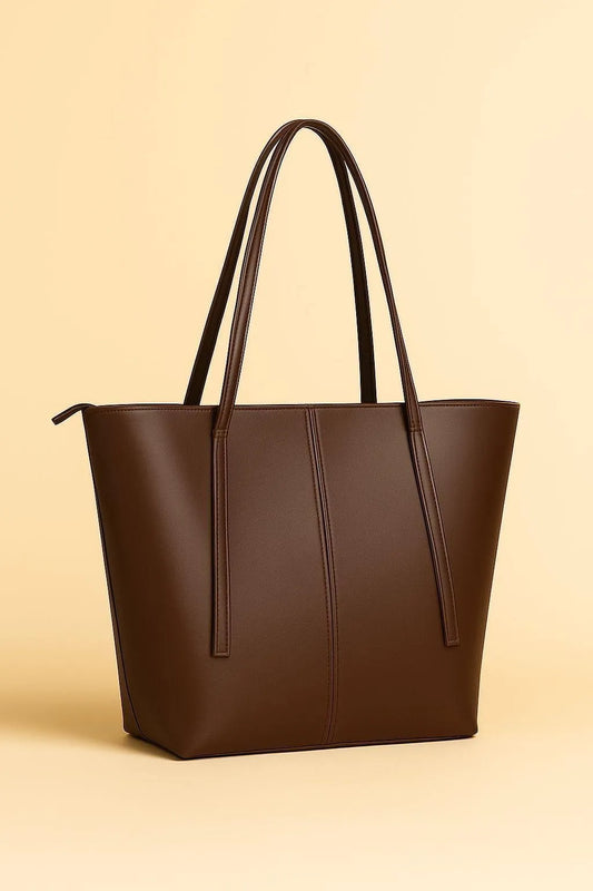 Classic Leather Tote Bag