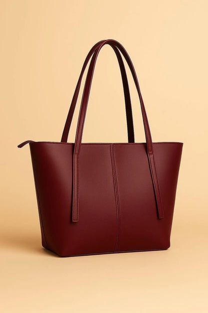 Classic Leather Tote Bag