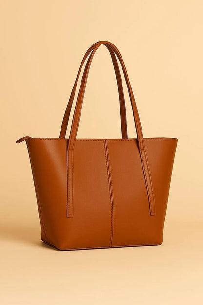 Classic Leather Tote Bag