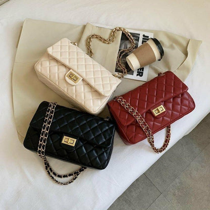 Girl's PU Leather Embroidered Hand Bag