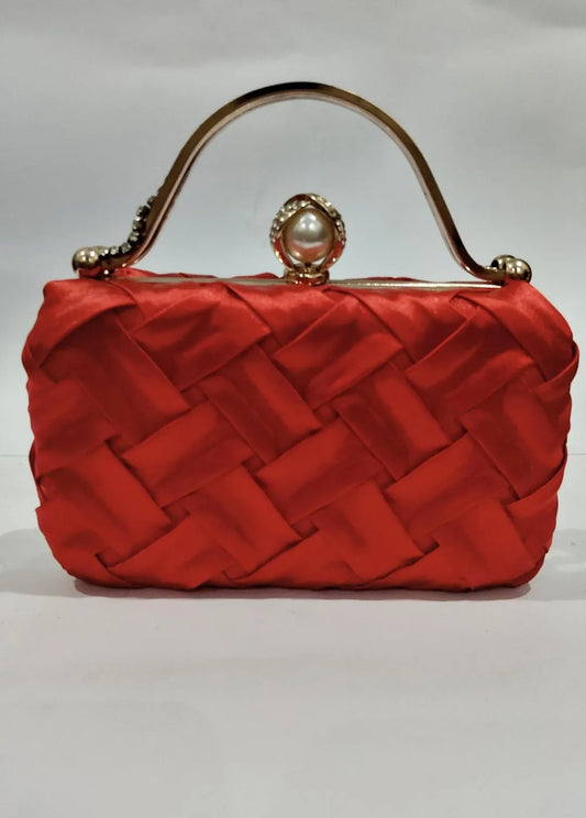 Women's Rexine Plain Fancy Clutch